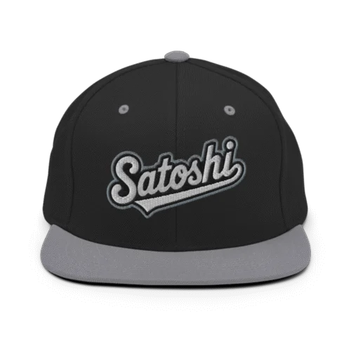 Satoshi Snapback Hat