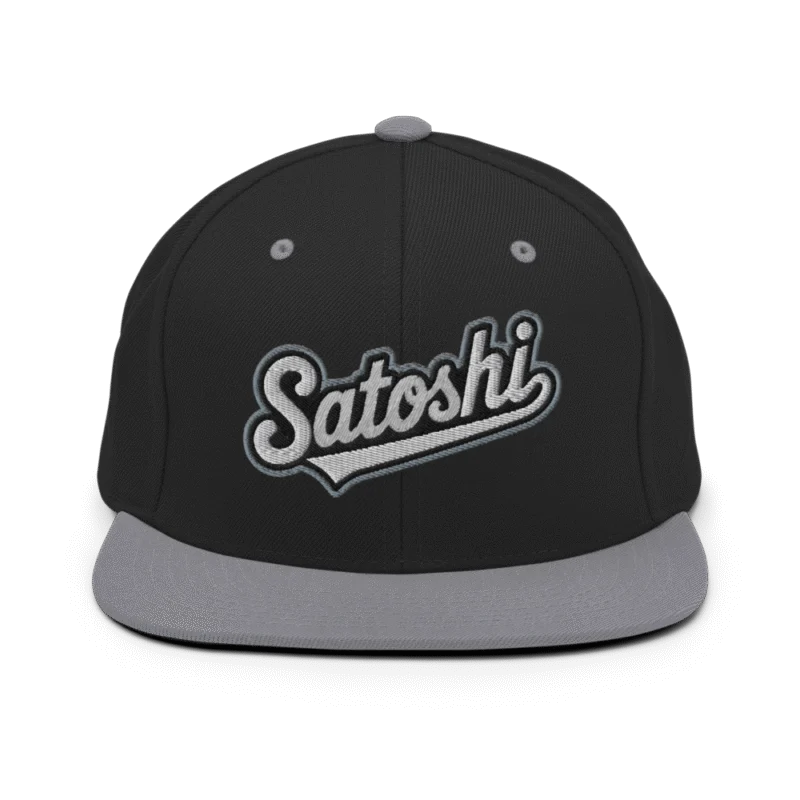 Satoshi Snapback Hat