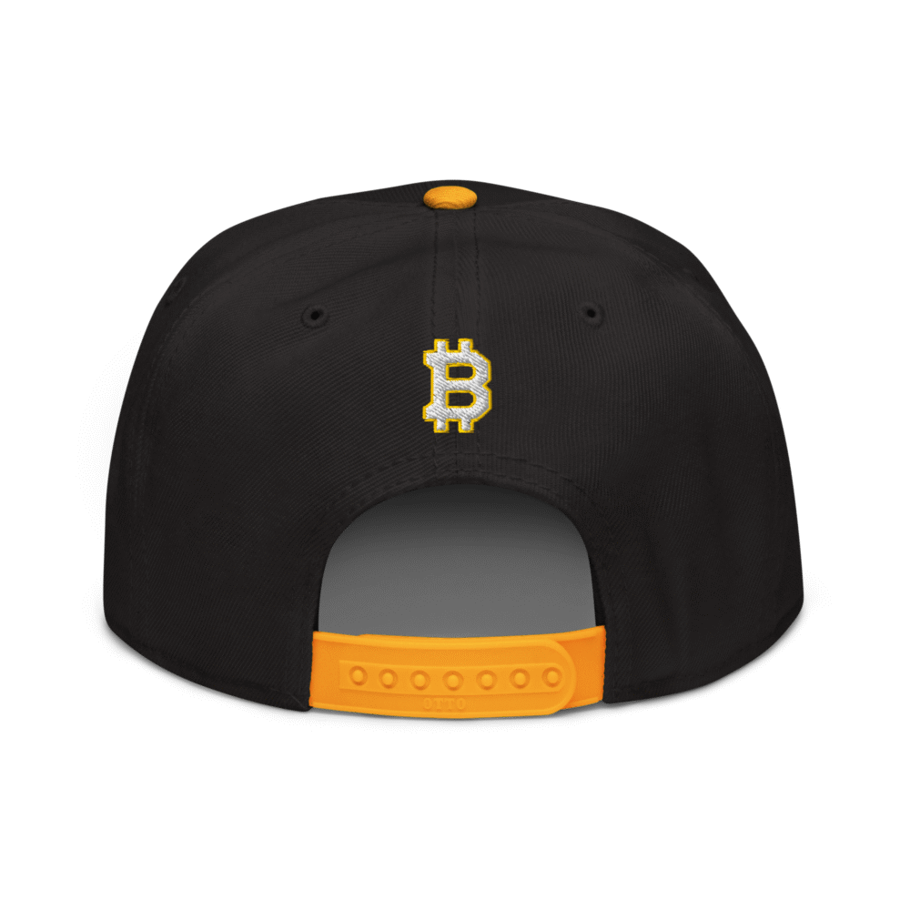 Bitcoin Sports Snapback Hat - Image 2
