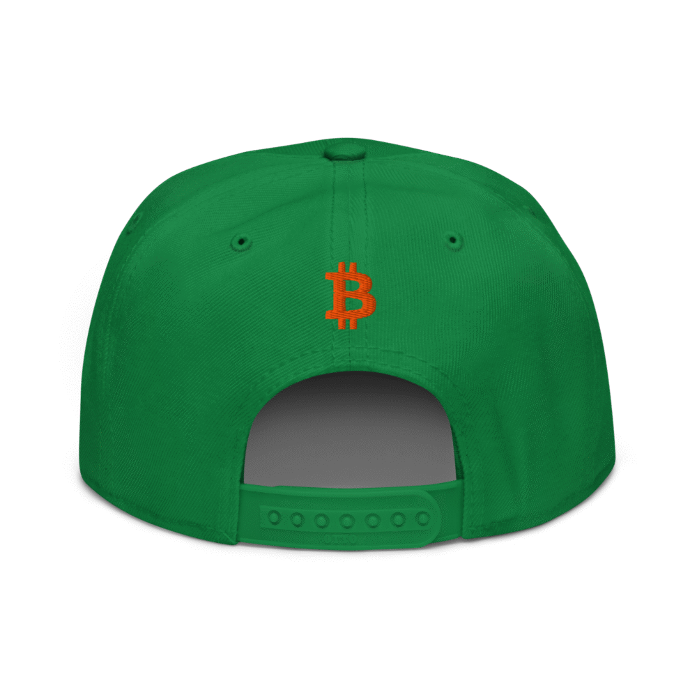 Bitcoin Double B Snapback Hat - Image 2