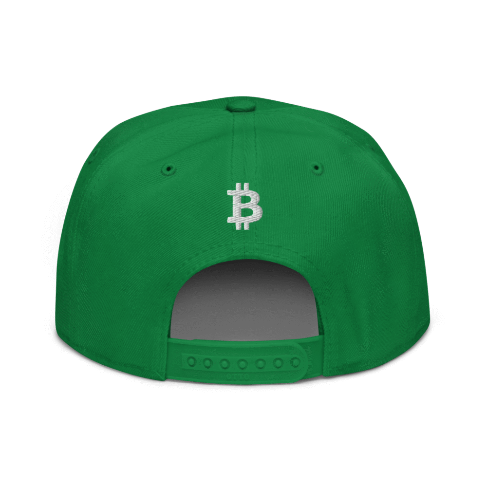 Bitcoin Coffee Snapback Hat - Image 2
