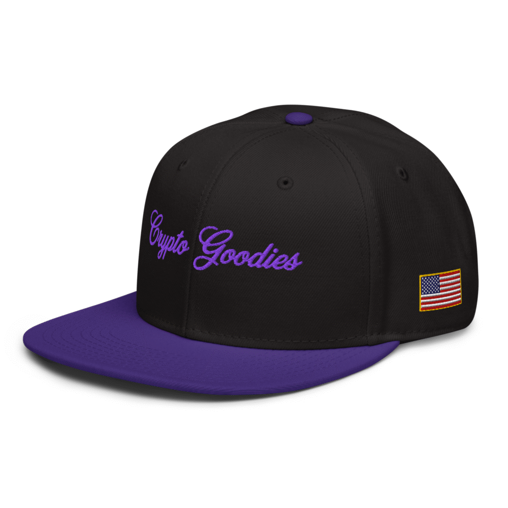 Crypto Goodies USA Snapback Hat - Image 3
