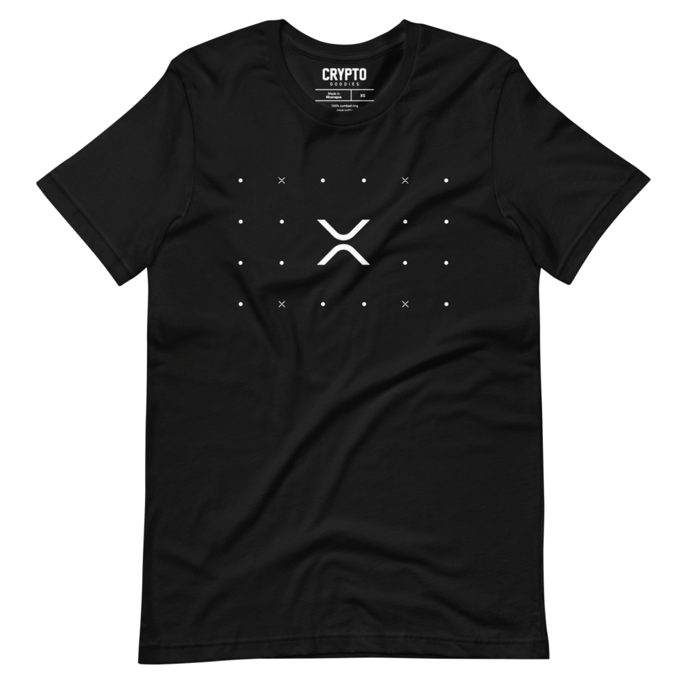 unisex staple t shirt black front 68ade9aa57b28 - XRP Grid T-Shirt