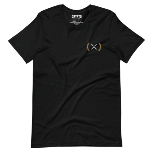 XRP Laurel Leaves Embroidery T-Shirt