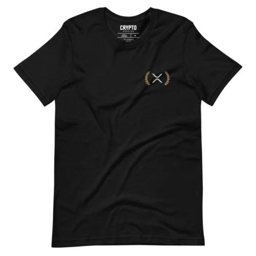 XRP Laurel Leaves Embroidery T-Shirt