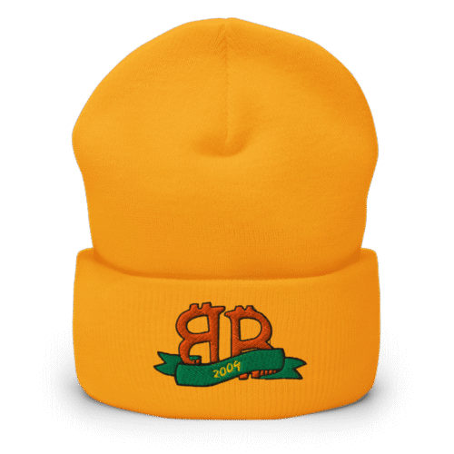 Bitcoin 2K9 Cuffed Beanie