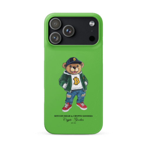 Bitcoin Bear by Crypto Goodies Snap Case for iPhone®