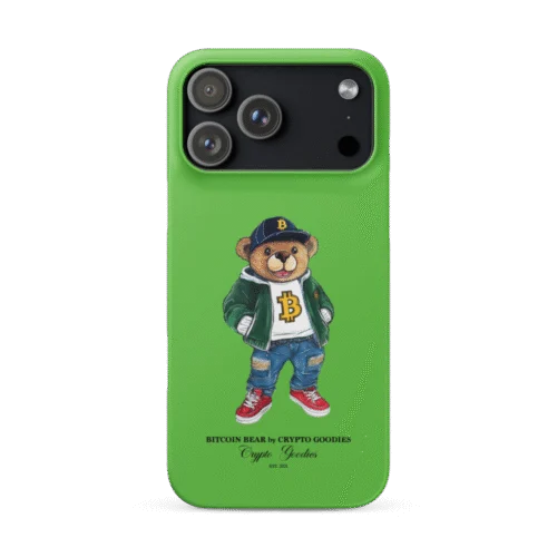 Bitcoin Bear by Crypto Goodies Snap Case for iPhone®