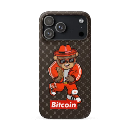 Bitcoin Bear Fashion Snap Case for iPhone®