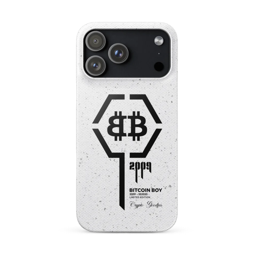 Bitcoin Boy Snap Case for iPhone®