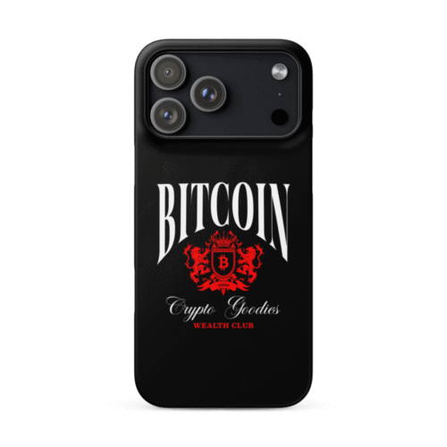 Bitcoin: Crypto Goodies Wealth Club Snap Case for iPhone®
