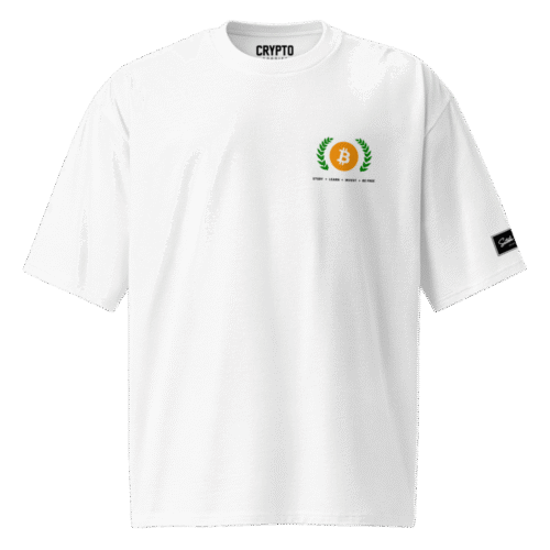 Bitcoin: Movement of Freedom Oversized T-Shirt