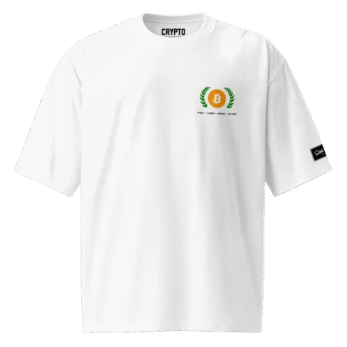Bitcoin: Movement of Freedom Oversized T-Shirt
