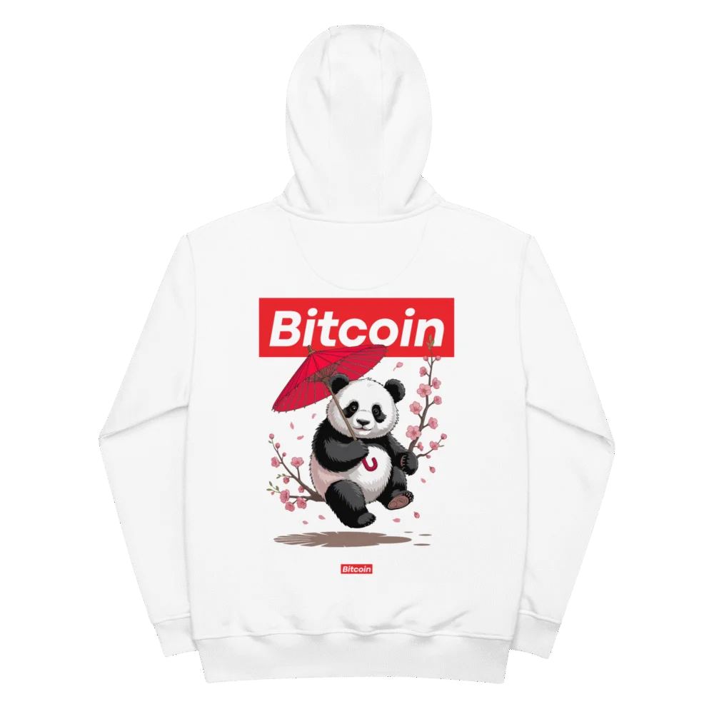 Bitcoin Panda Premium Hoodie - Image 3