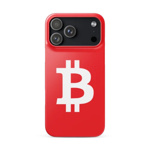 Bitcoin (RED) Snap Case for iPhone®