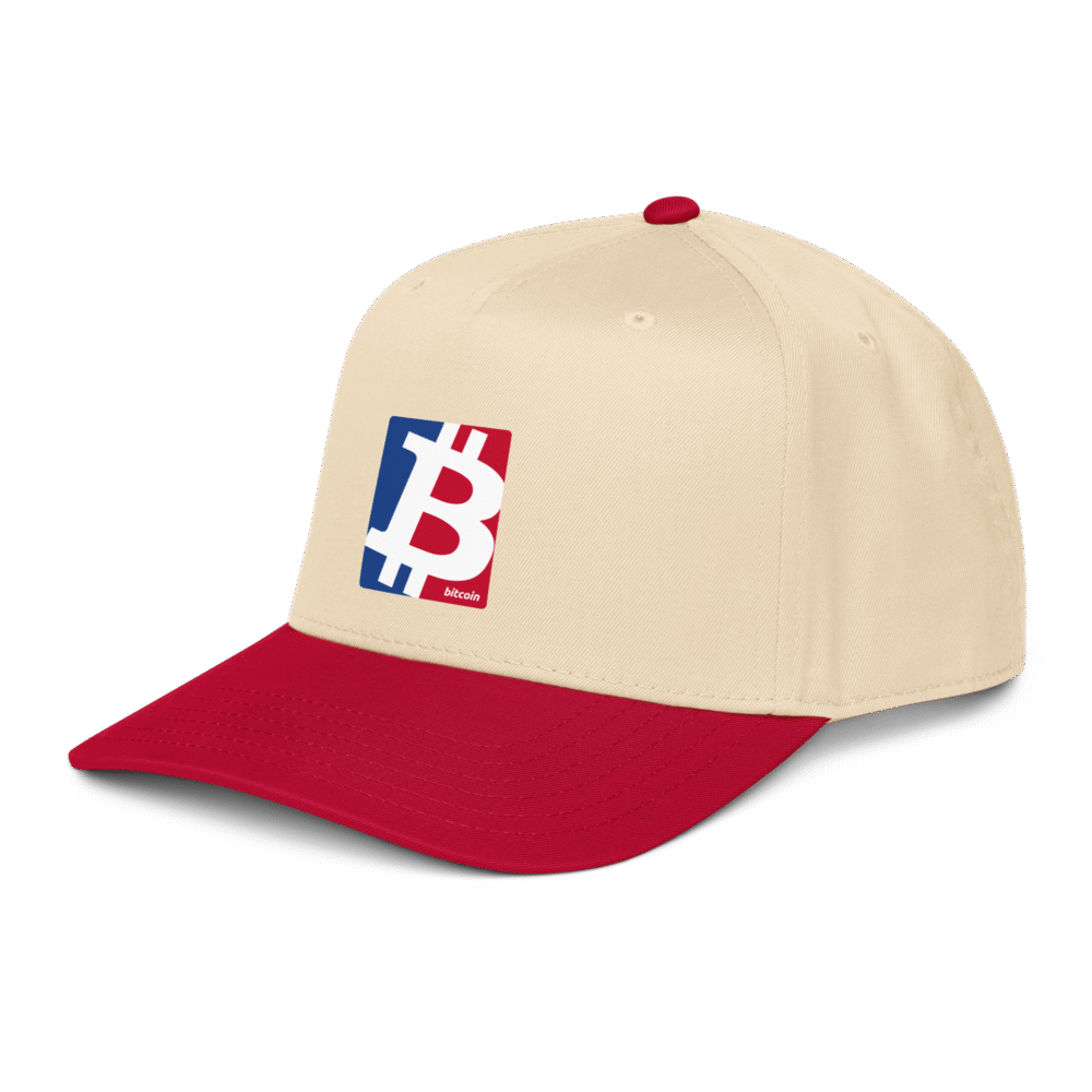 Bitcoin Sports 5 Panel Cap