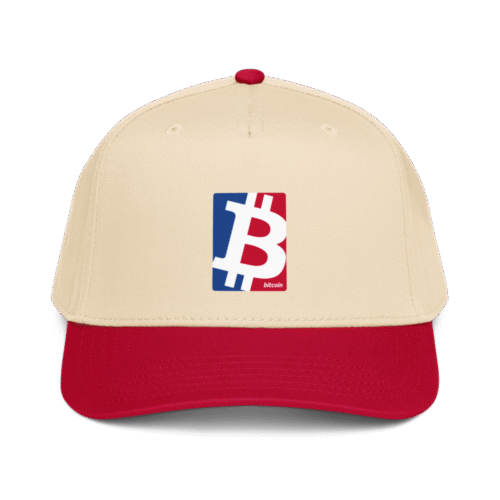 Bitcoin Sports 5 Panel Cap