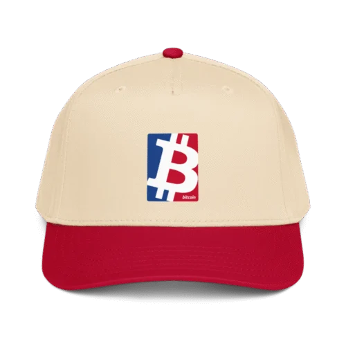 Bitcoin Sports 5 Panel Cap