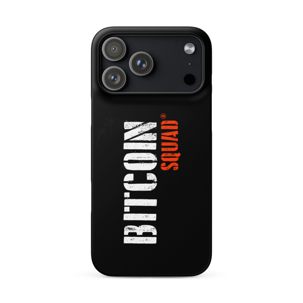 Bitcoin Squad Snap case for iPhone®