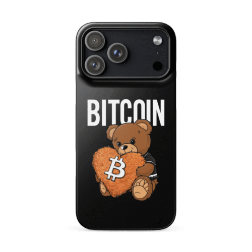 Bitcoin Teddy Bear Snap Case for iPhone®