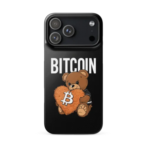 Bitcoin Teddy Bear Snap Case for iPhone®