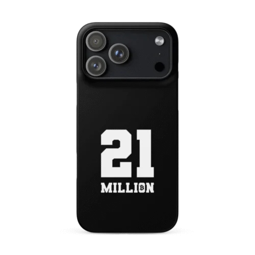 BTC: 21 Million Snap Case for iPhone®
