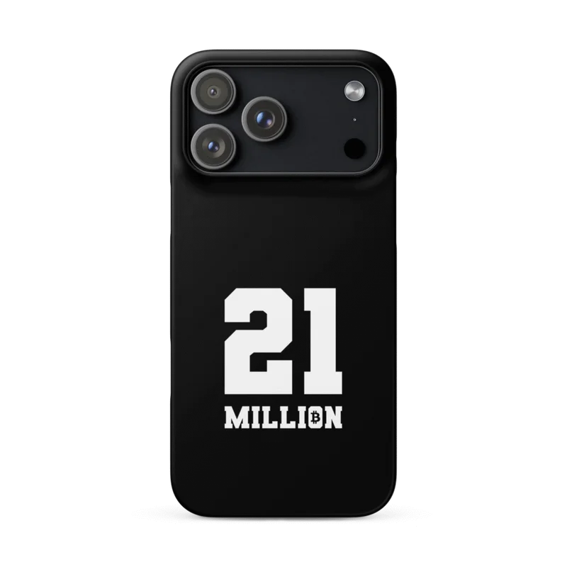 BTC: 21 Million Snap Case for iPhone®