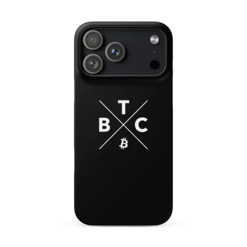 BTC Cross Snap case for iPhone®