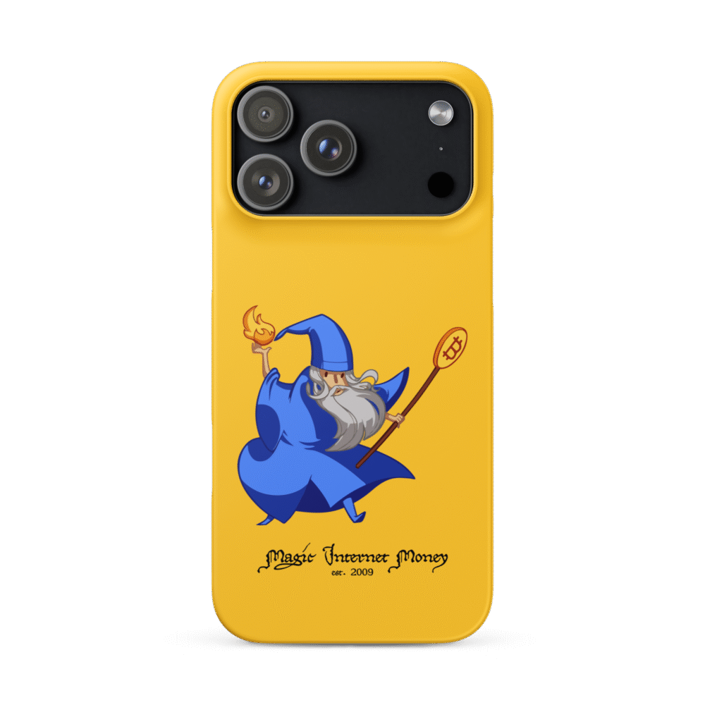 BTC: Magic Internet Money Snap Case for iPhone®