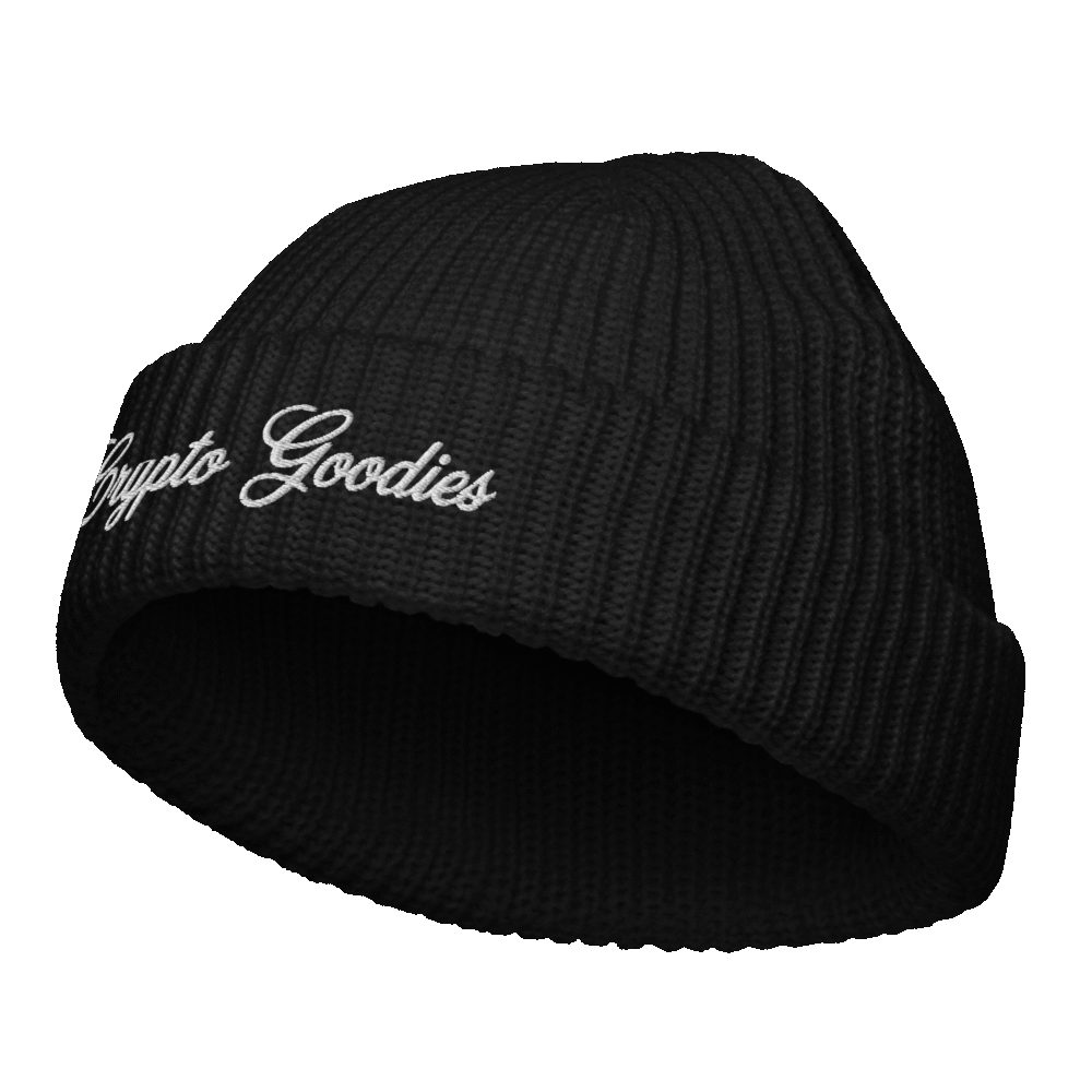 Crypto Goodies Fisherman Beanie