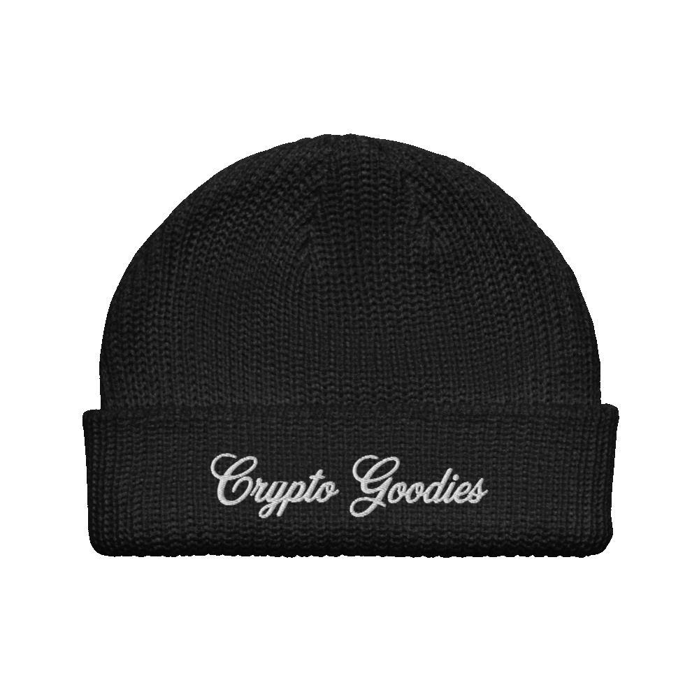 Crypto Goodies Fisherman Beanie