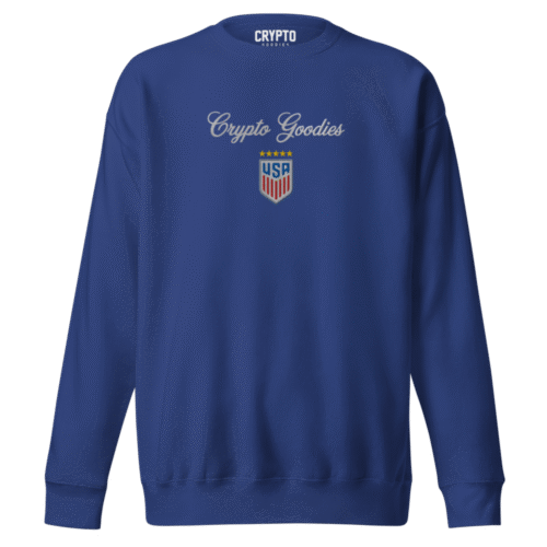 Crypto Goodies USA Premium Sweatshirt