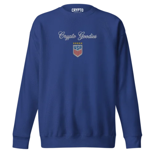 Crypto Goodies USA Premium Sweatshirt