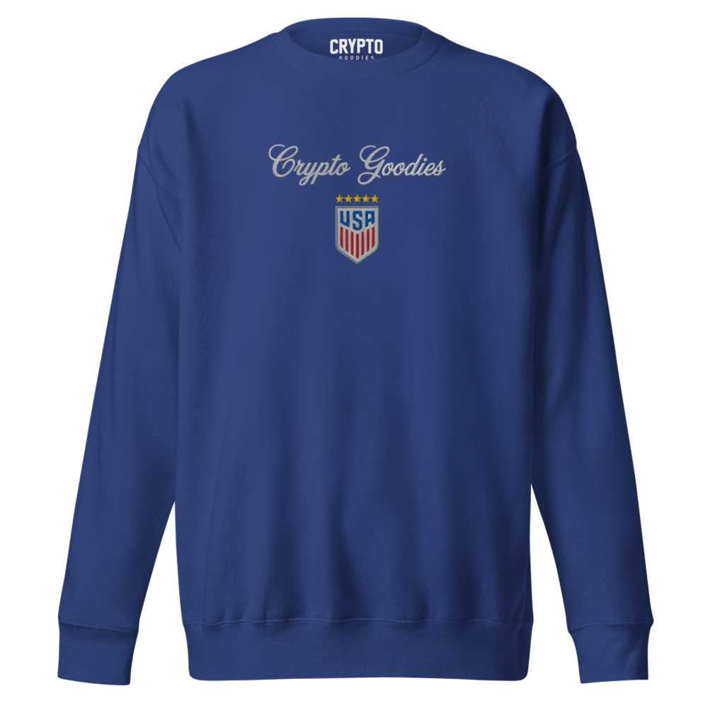 Crypto Goodies Usa Premium Sweatshirt