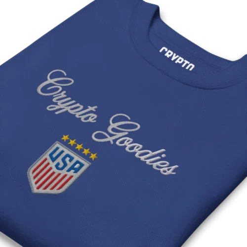 Crypto Goodies USA Premium Sweatshirt