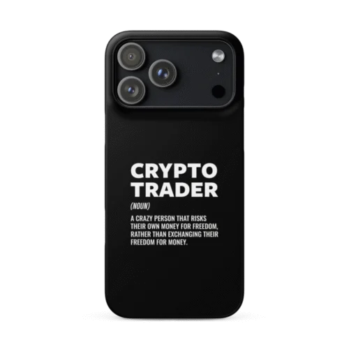Crypto Trader Definition Snap case for iPhone®