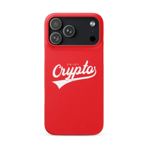 Enjoy Crypto Snap case for iPhone®