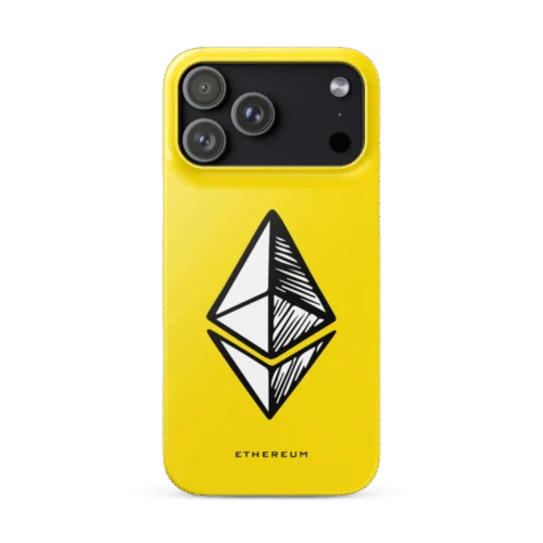 Ethereum Doodle Style Logo Snap case for iPhone®