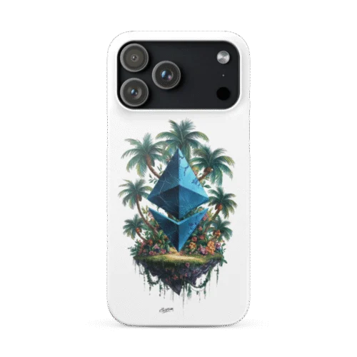 Ethereum Tropical Island Snap Case for iPhone®