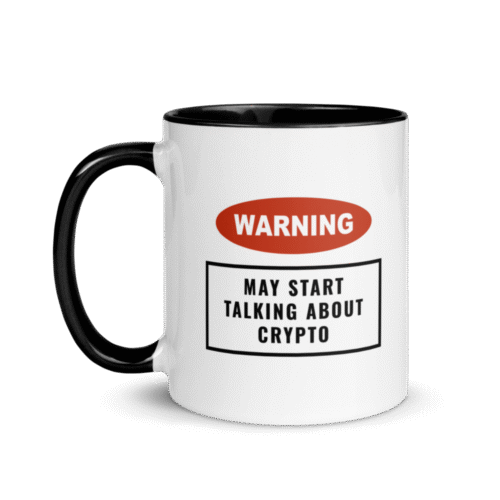 May Start Talking About Crypto Mug