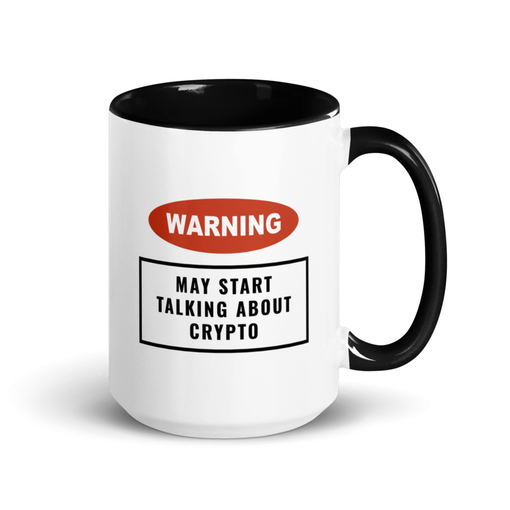 May Start Talking About Crypto Mug