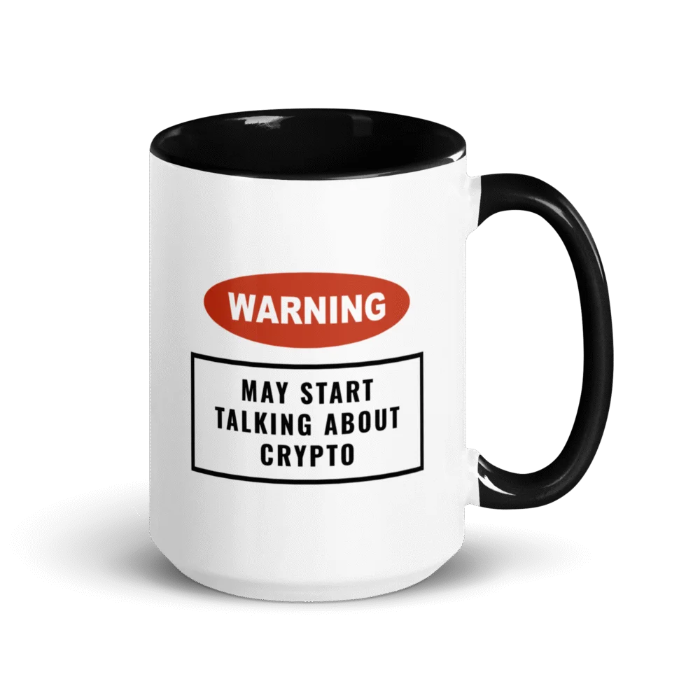 May Start Talking About Crypto Mug - Image 3