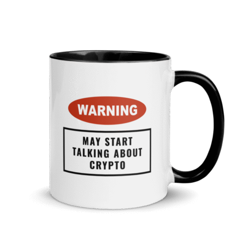 May Start Talking About Crypto Mug