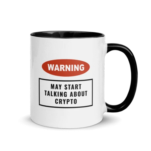 May Start Talking About Crypto Mug