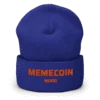 Memecoin Mood Cuffed Beanie