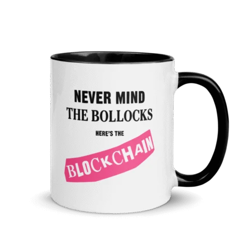 Nevermind The Bollocks: Here's The Blockchain Mug