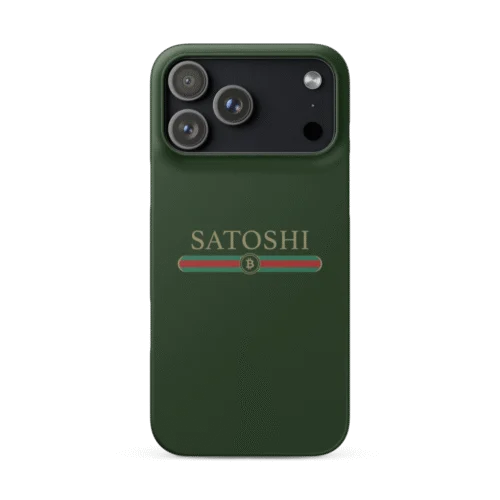 Satoshi Fashion Snap case for iPhone®