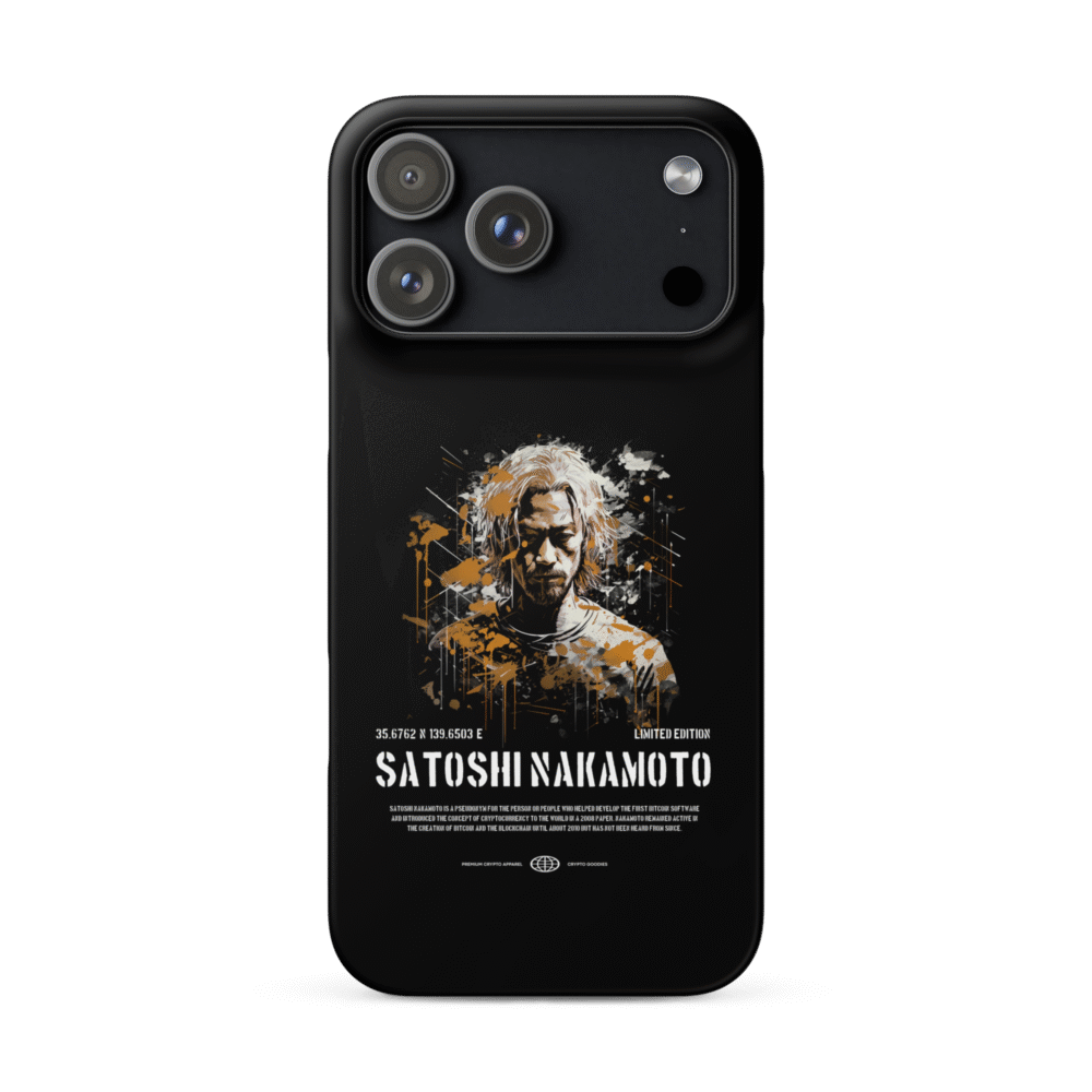 Satoshi Nakamoto Snap Case For Iphone®