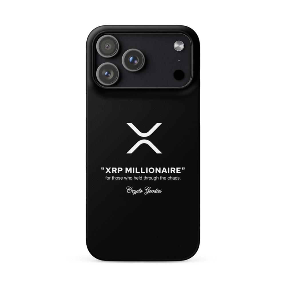 Xrp Millionaire Snap Case For Iphone® - Snap Case For Iphone Matte Iphone 17 Pro Max Front 68Ce7Ff6D6A16