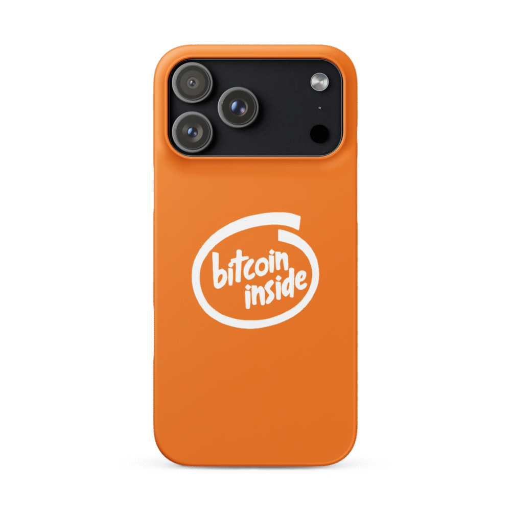 Bitcoin Inside Snap Case For Iphone® - Snap Case For Iphone Matte Iphone 17 Pro Max Front 68Ceb1419F897